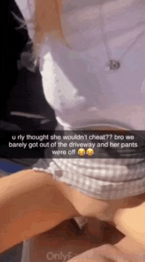 your gf went ‘shopping’ with her ex :(