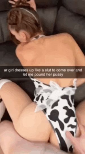 she always dresses up for your bully :(