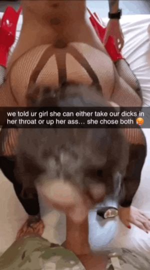 your gf throats and fucks your bullies dicks :(