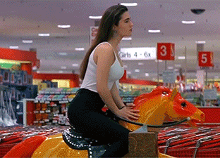 in a shopping mall