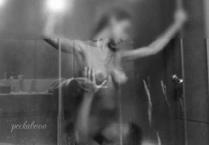 is she wet from the shower or horny