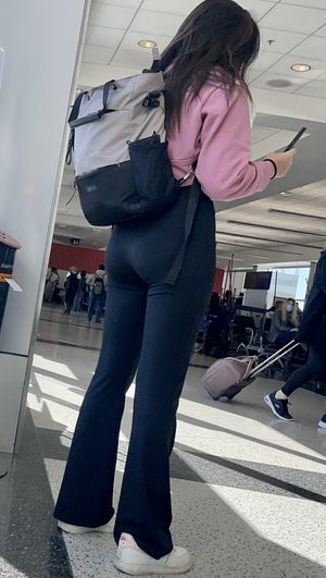 Fine asses out and about