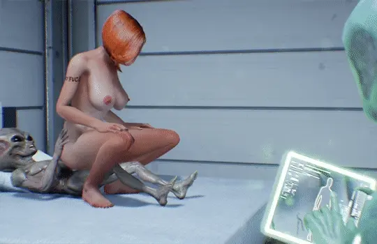 Neighbour fucked by Aliens #1
