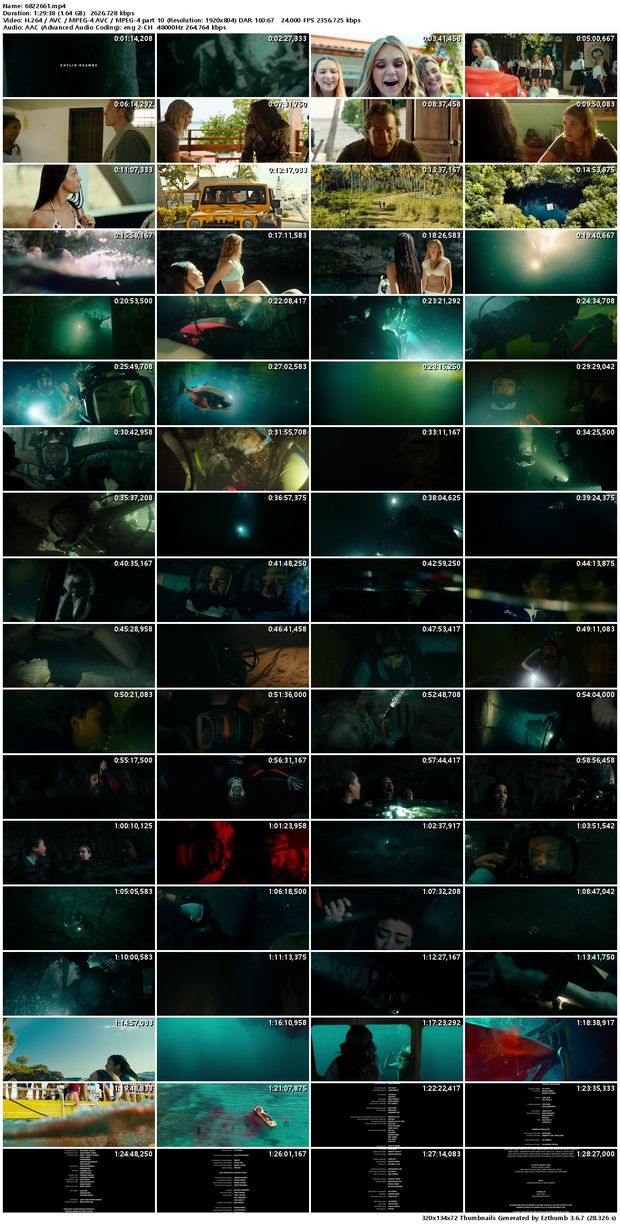 47 METERS DOWN : UNCAGED THUMBNAILS!
