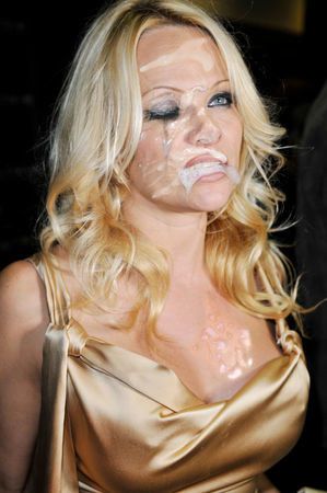 Pamela Anderson cumshot