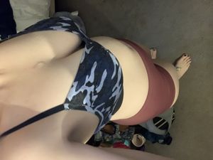 Sexy blonde with c breasts