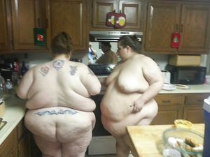 Grandpa loves when his naked big big Granddaughter's cook diner for him and guess what he gets for dessert??