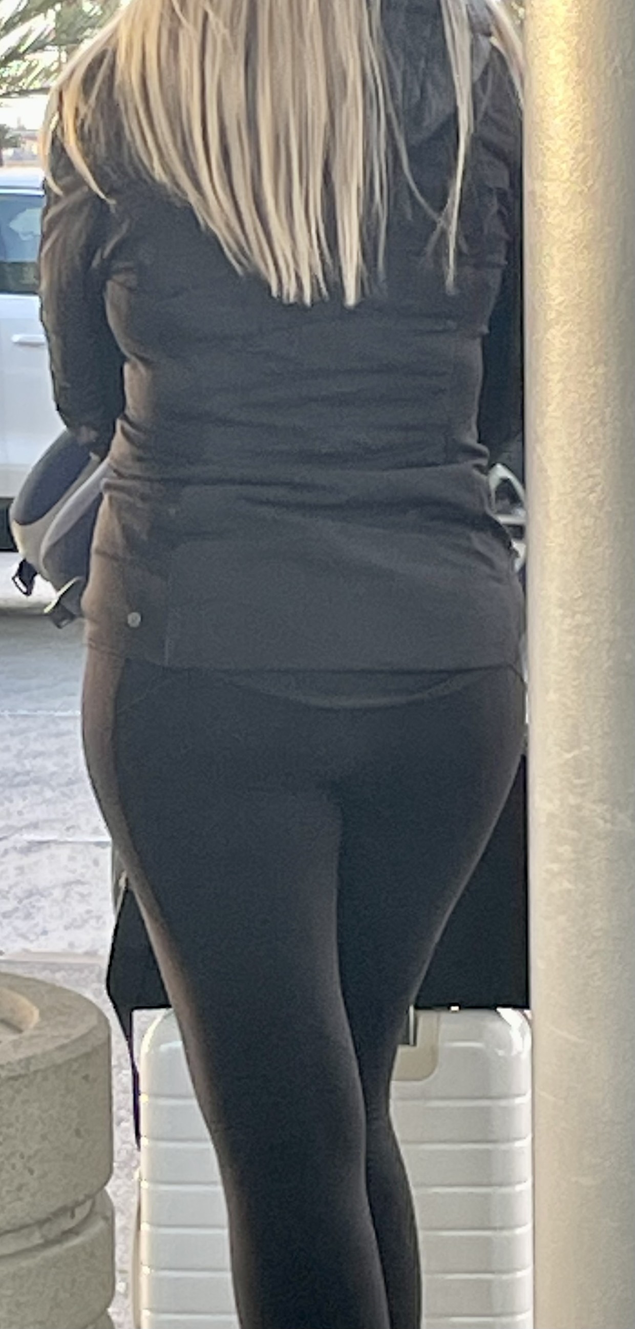 Fine asses out and about