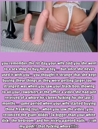 you thought: "that fucking whore.."