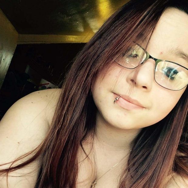 Sexy topless selfie