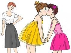 Now on your knees and suck his dick