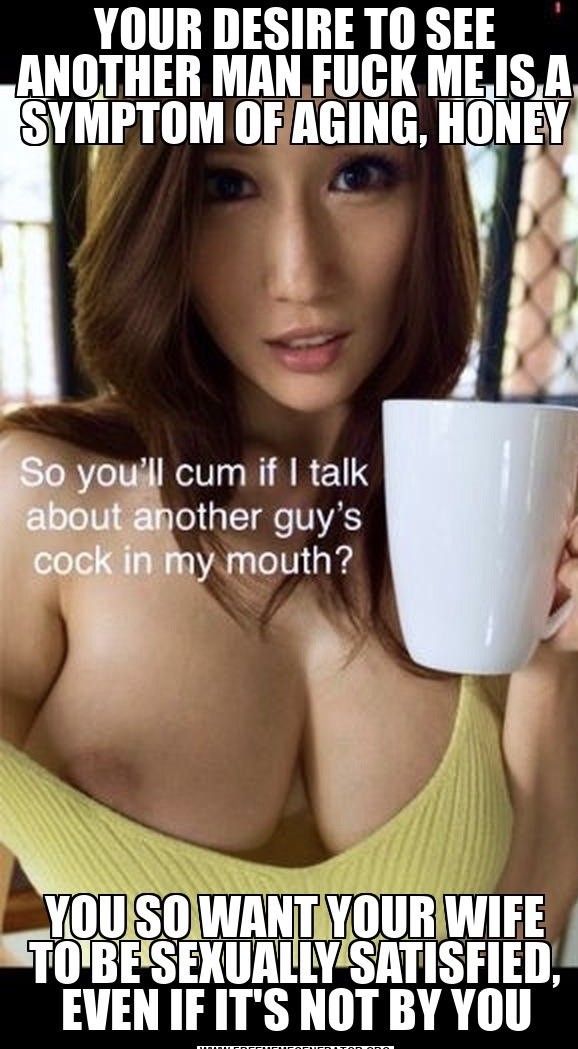 I know it honey, makes me sad that my cock is not as hard as it used to be