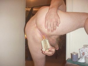 My perfect use for a hair brush