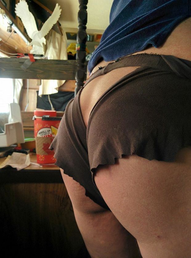 My covered ass