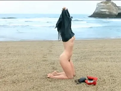 Nude beach. s