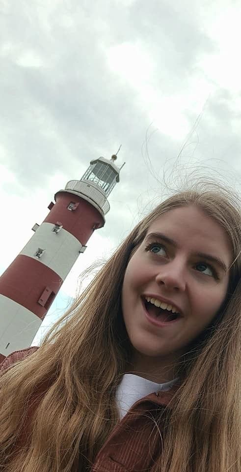 Sexy Blonde thinking about dick the size of lighthouses