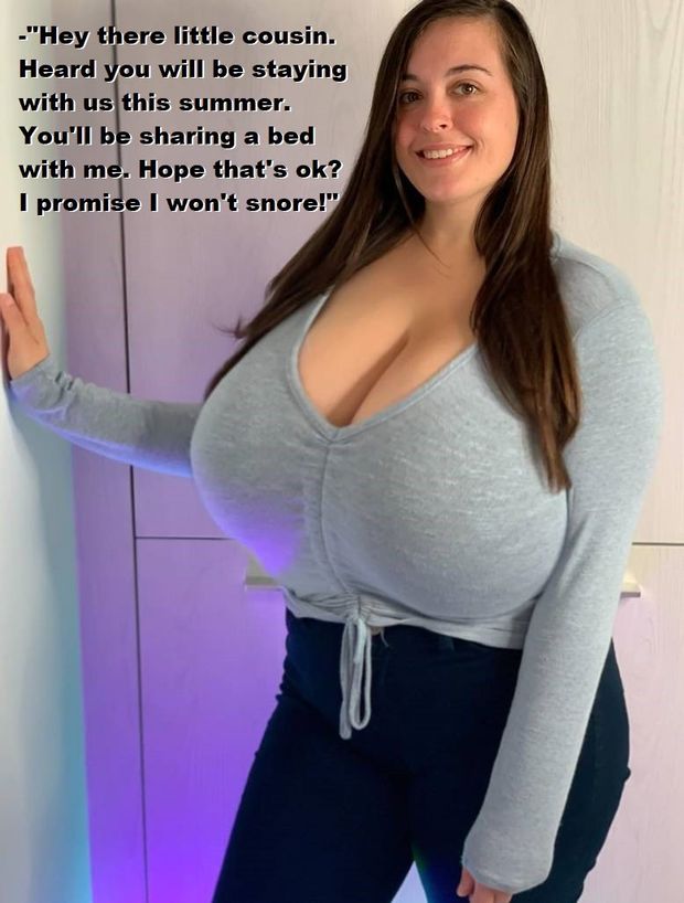 Busty cousin