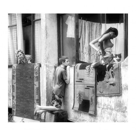 Spying on a changing woman