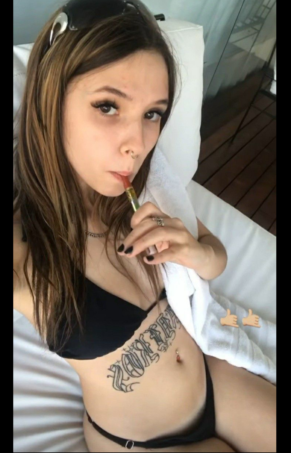 Filthy little thing wants to be punished!