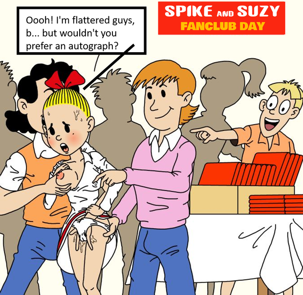 Suzy gets fingered in her panties on a fanday! Nice!