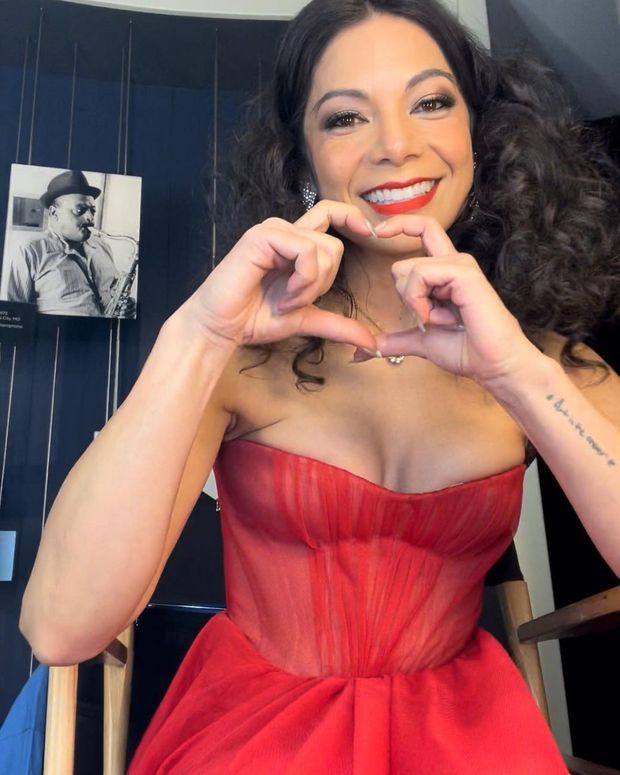 Ginger Gonzaga Red Dress