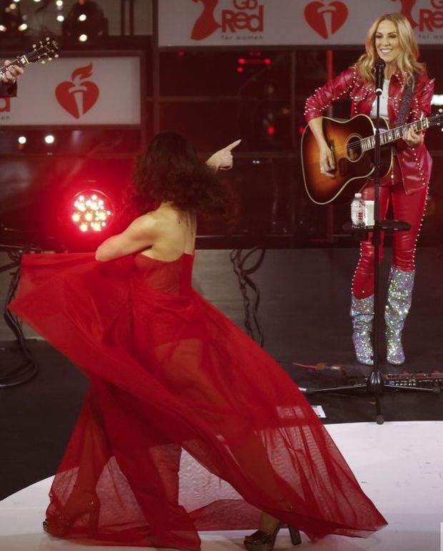 Ginger Gonzaga Red Dress