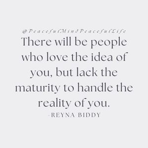 And those aren't your people.