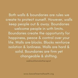 boundaries
