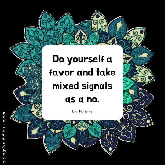 mixed signals