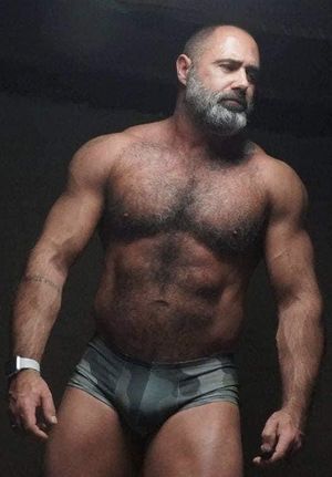 Commando crotch daddy fur