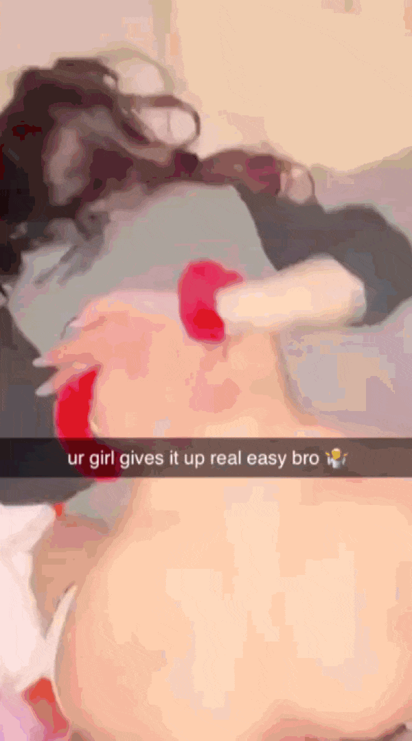 your gf is kind of a slut ;)