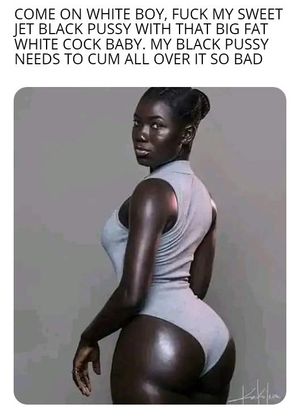 She could cum all over my fat white cock