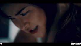 Rae choked by tentacles on HENTAIED