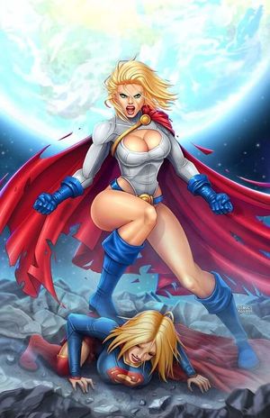 Supergirl Vs Powergirl