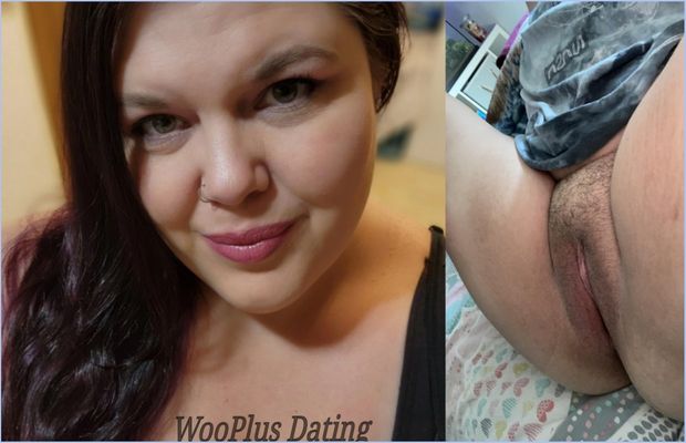 BBW mom shows pussy