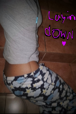 I'm laying down on some stairs just for you~