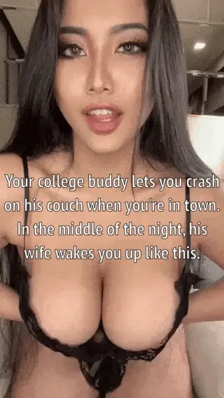 Your friend's wife throws herself at you. What do you do?