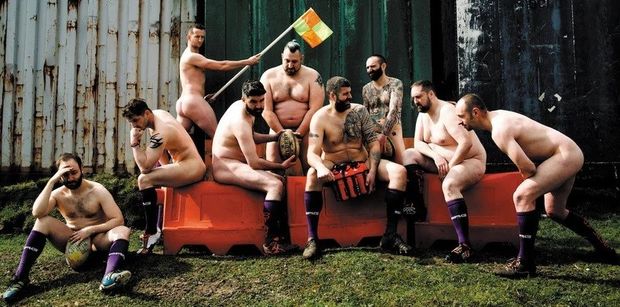 Calendario naked rugby players 2019