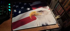 I just want to show you my new mouse pad