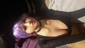 my cute pierced alt girlfriend with purple hair