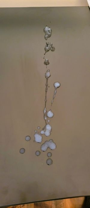 A big hot load from my dick while looking at cum to board