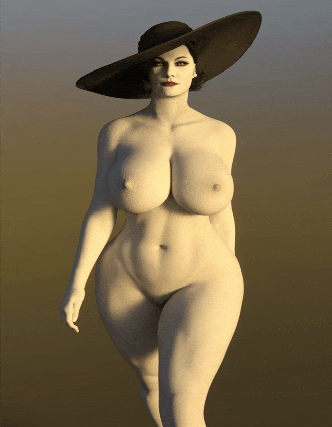 Look at her walking towards you naked, ready to serve, man I love this version of her body