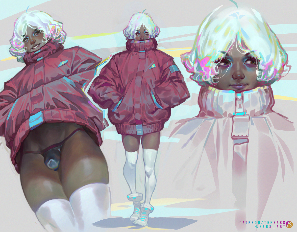 Neon B0Y (OC) by sabudenego