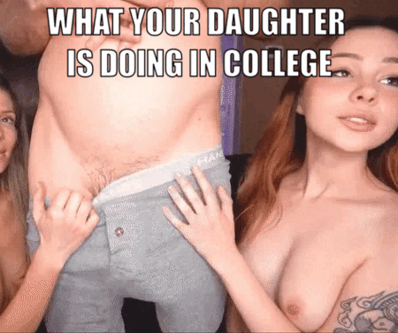 She is being a total whore