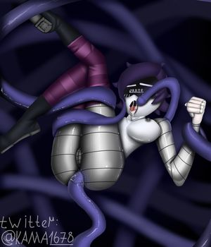 Sexy robot girtl from "Murder Drones"