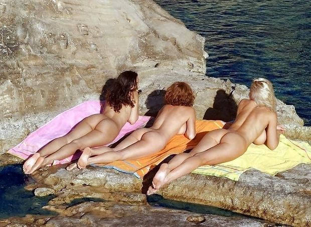 sunning