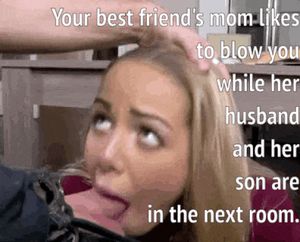 Getting sneaky head from your best friend's hot married mom