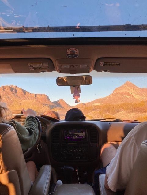 aesthetic road trip