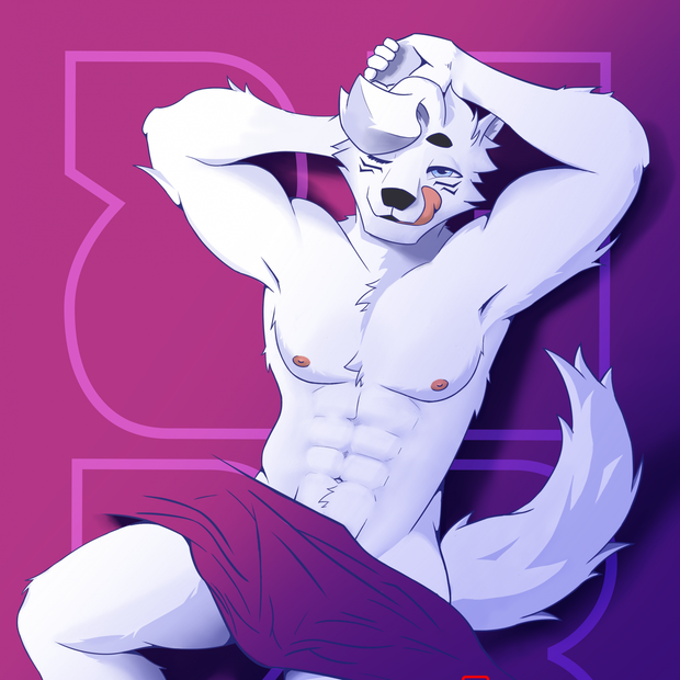 gay white wolf furry