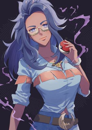 Prof. Raifort is one of the baddest gen 9 PokeBabes